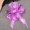 1/5PCS Silk Pull Flower Ribbon Gift Birthday Wedding Festival Party DIY Flower Ribbon Home Decoration Accessory. 