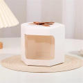 Colorful packaging Cake box packaging Versatile use Paper bags Convenient closure Candy cake boxes Customizable size materials. 