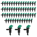 60 Pieces 4GPH Removable Drip Sprinkler Irrigation Drip Emitter Garden Flag Irrigation Dripper, for Trees and Shrubs. 