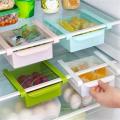 Fridge Organizer Multipurpose Shelf Sliding Drawer / Refrigerator Storage Container  Kitchen Dishes Ware Fridge Tray Freezer Drawer Space Savers Cutlery Organizer Storage Rack Holder Refrigerator Slide Drawer. 