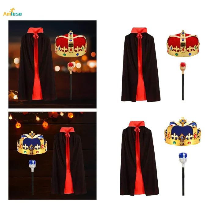 King%20Costume%20for%20Boys%20Medieval%20Costume%20for%20Role%20Play%20Performance%20Party%20Red%20-%20Image%208