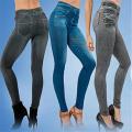 【HOT】 Jeans Sexy Denim Pants Long High Waist Denim Women Jeans Fashion Print Stretch Pencil Pants For Shopping. 