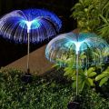 Lighting Solar Garden Lights,  Color Changing Solar Lights Decorations, Garden Decoration Waterproof Solar Fiber Lights, Garden Yard Festive Christmas Decorations   Outdoor Solar LED Lights  Waterproof Garden Pathway Patio Yard Fairy Light L. 