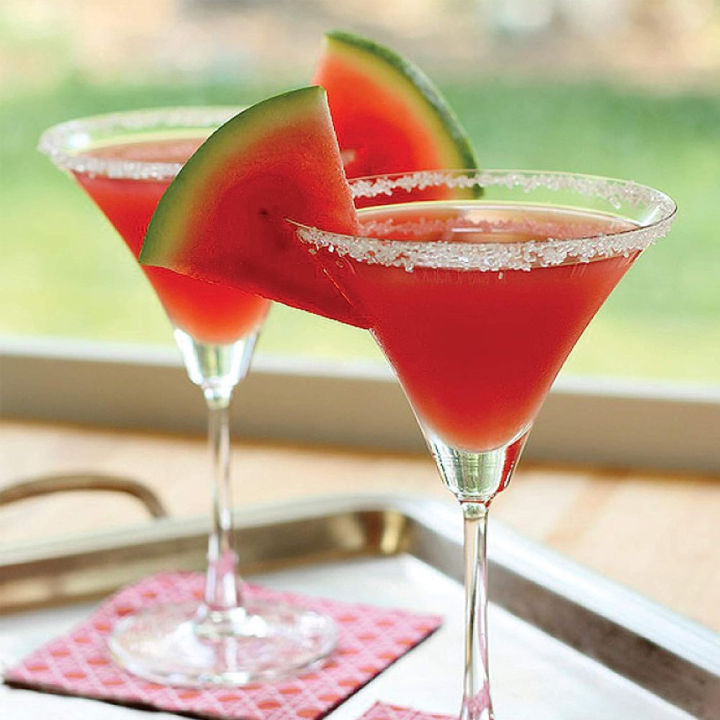 6 Pcs Wine Glasses, Clear Cocktail Glass