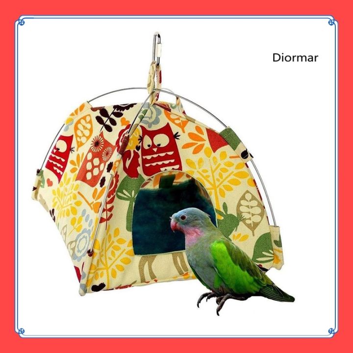 VibeVendor •RAN• Bird Parrot Tent House Hammock Hanging Nest Bed Soft ...