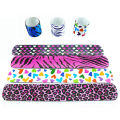Animal/Heart Print Slap Bracelets 9 inch Assorted Colors (Pack of 25). 
