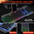 Twolf  RGB backlight  gaming keyboard. 