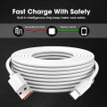 Portable 6M/12M Ultra Long Extended High-speed Transmission USB Type-C Data Wire / Universal Type C in Car Smartphone Charging Cable. 