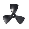 80MM Nylon Three-Blade Propeller Suitable for RC Boat Underwater Thruster Underwater Robot. 