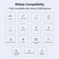 USB Hubs 4 Port USB 3.0 Hub TYPE C HUB Super Speed 5Gbps USB Ports Converter Cable Adapter Micro USB Power PC Computer Accessories with OTG Function for Desktop Laptop PC. 
