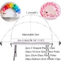 Table Balloon Arch Set Ballon Column Stand For Wedding Birthday Party Decorations Baby Shower Arch Balloons Accessories. 