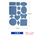 Self-Adhesive Denim Cloth Sticker Fashion Seamless Repair Hole Patch Sewing Knee Hole Clothes Patch Patch Cloth Sticker. 