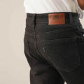 Moose Slim Fit Black Jeans For Men – Durable Comfort Cotton Denim. 