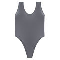 Swimming Suit for Mens One Piece High Cut Sleeveless Leotard Bodysuit Glossy Backless Swimwear Swimsuit Sports Yoga Fitness. 