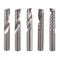 5Pcs 6Mm 1/4 Inch Carbide Cnc Router Bits One Single Flute End Mill Tools 22Mm. 