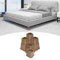 8 Pieces Bed Riser Adjustable Portable Chair Raisers for Chair Desk Sofa coffee. 