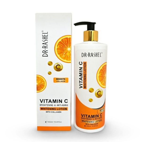 Dr. Rachel vitamin c whitening lotion (452ml) | Daraz.lk