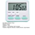 With Flashing Light Timer Cooking Kitchen Sport Study Alarm Clock Big Digits. 