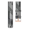 Watch Strap 22mm Stripe Weave Nylon Wrist Strap Watch Band for Huawei GT / GT2 46mm, Honor Magic Watch 2 46mm / Magic. 