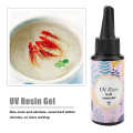 UV DIY Resin Transparent Quick-drying Soft Glue Molds Material 10/15/25/60/100g. 