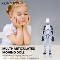 Fully Posable Robot Model 3d Printed Multi-jointed Robot Toy Figure Perfect Home Decoration Buyers' Favorite Customizable Action Figure. 