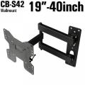 TV Wall Mount Bracket 19-42 inch Full Motion Extension Arm Swivel Tilt for LCD LED HD and Plasma. 