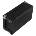 【Hottest Trends】Black Index Card Holder Collapsible Organizer Box Photo Cards Storage Boxes Business Card Organizer Desk Organizing Box. 