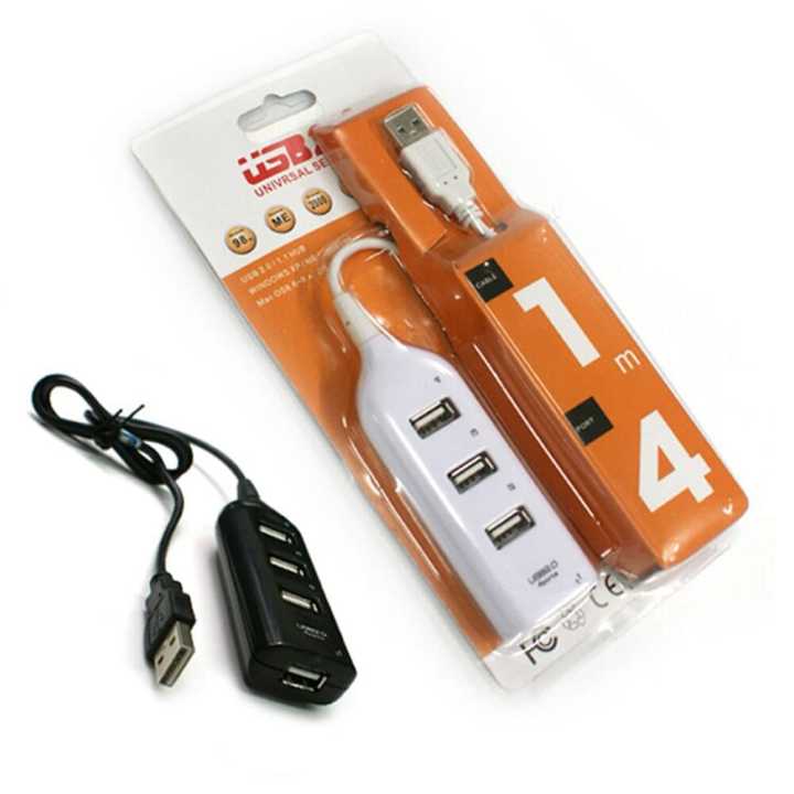 Orange Hub Switch - 4 Ports