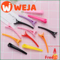【WEJA】10Pcs/Set Professional Basic Hair Grip Clips Hairdressing Sectioning Cutting Hair Clamps Clip Plastic Salon Styling Hair Clips. 