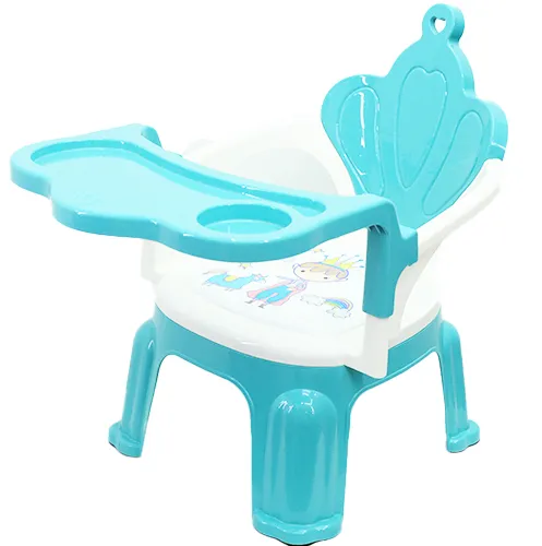 Plastic Baby Dining Chair Feeding Booster Seat and Cushion Seat Removable Front Food Baby Multifunctional Dining Chair