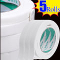 15M Double Sided Foam Tapes Waterproof Tearable White Fixing Tapes Strong Adhesive Bathroom Kitchen Home Sealing Tapes. 