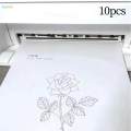 Water Soluble Embroidery Stabilizer for Machine Embroidery Hats. 