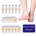 10PCS Soft Gel Shoes Sticker Hydrocolloid Patch Blister Protector Relief Pain Blisters Bunion Corrector Callus Remover Foot Care. 