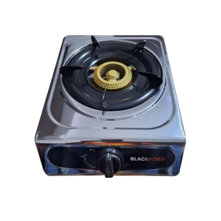 Black Ford Gas Cooker-1BR Stainless Steel (BL-GC90)