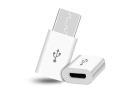 Portable USB 3.1 Micro To USB-C Type-C Data Adapter Converter. 