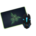 RGB Programmable Gaming Mouse M66 + Q3 Mouse Pad – High-Precision Gaming Combo - SKU - 41. 