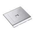 Modular Silver Telephone Socket Outlet. 