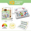 IQ Puzzle Game - Travel Brain Game for Kids and Adults With 120 Challenges. 