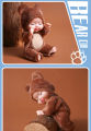 1PC 12cm Rebirth Dolls Toys Mini Cute Sleeping Baby Series Doll Cartoon Animal Toys for Girls Birthday Gift. 
