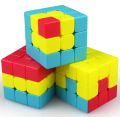 3x3 Sandwich, Unicorn & Bumpy Rubik Cube - Smooth Speed 3 by 3 Magic Cube Puzzle Cube Children's Educational Toys. 