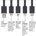 12V To 5V 3A Type-C USB Car Power Converter 12V-5V Step-Down Power Module Type C Dual Micro USB Output Adapter Usb Adapter A900L. 