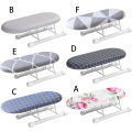Folding Ironing Board Home Travel Cuffs Detachable Portable Sleeve Neckline Cuffs Mini Washable Protective Non-Slip-E. 