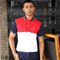 D-Blaq Three-Tone Harmony Polo T-Shirt. 