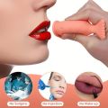Safe Reusable Lips Enhancer Soft Thicken Plump Plumper Device Beauty Pump Pout Shape Silicone Fish Lip Filler Tools. 