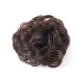 Curly Messy Bun Hair Piece Scrunchie Natural Look Wig Hair Ring Fluffy Hair Decor Girl Ponytail Hair Extension Wrap 1Pcs. 