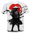 Japanese samurai 3D print T-shirts for men fashion o-neck short sleeve men's T shirt Harajuku hip hop streetwear Ninja tees tops. 