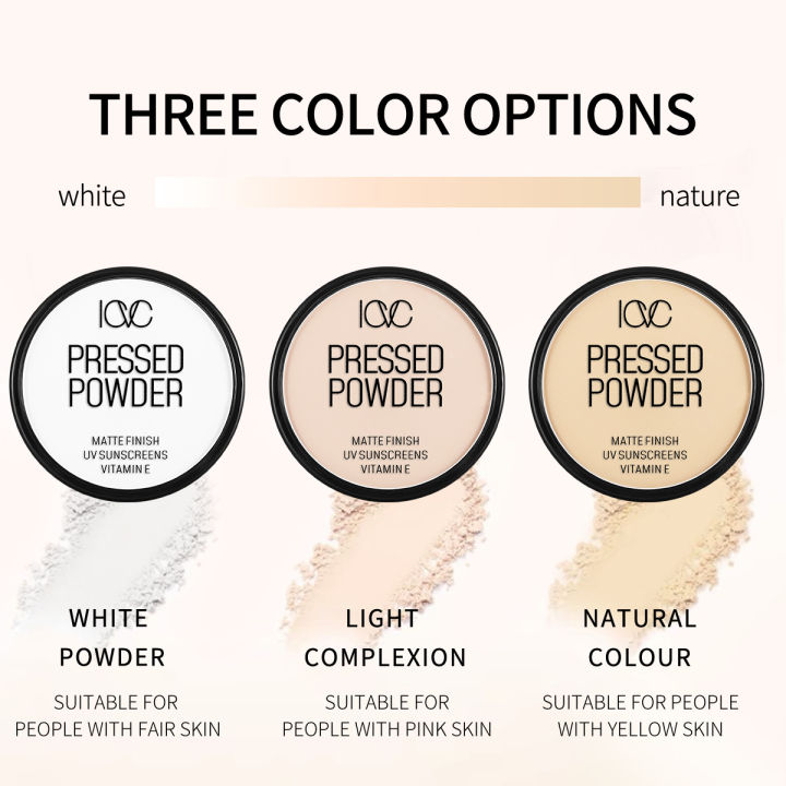 Virova ICVC oil control powder loose powder powder makeup setting waterproof sweatproof not easy to fall off makeup Southeast Asia shrimp skin