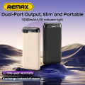 Remax RPP-625 10000mAh Fast Charging Portable Flight Safe Double Charging Power Bank. 