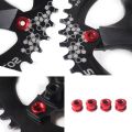 BUCKLOS 6.5/8.5mm Crankset Bolts AL7075 Aluminum Alloy Bike Chainring Screw Single Double Chainwheel Bolts. 