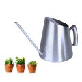 Stainless Steel Watering Can Bonsai Plants Handheld Water Pot with Long Spout Indoor Outdoor Watering Plants Flower Garden Tool. 